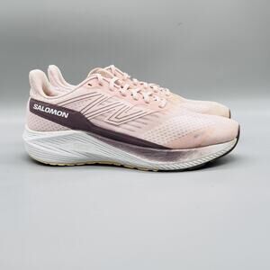 Salomon Shoes Womens 9.5 Pink Mesh Aero Blaze Running Athletic Sneakers Comfort